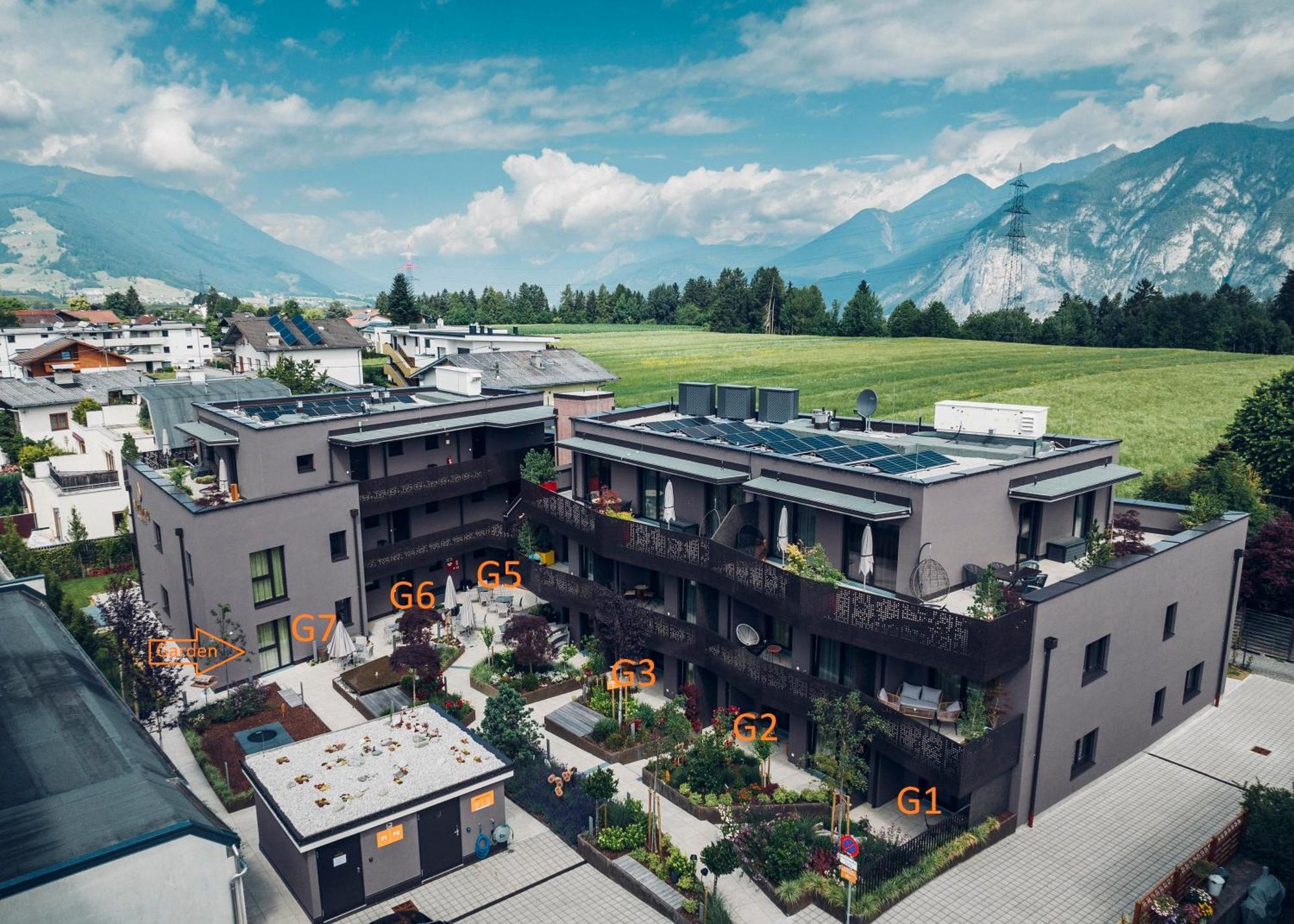 Alp Living Apartments Self-Check In 因斯布鲁克 外观 照片